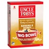 UNCLE TOBYS Oats Quick Sachets Banana and Honey, Big Bowl,