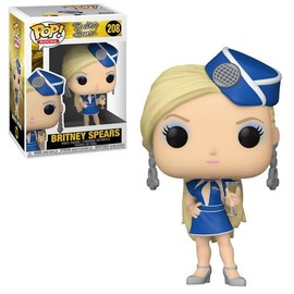 Funko Pop Toxic Stewardess + Protector: Britney Spears Pop! Rocks Vinyl Figure (Bundled with ToyBop Box Protector Collector Case)