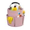 abcmilz 17L Cleaning Caddy with Handle, Cleaning Supplies Organizer, Foldable