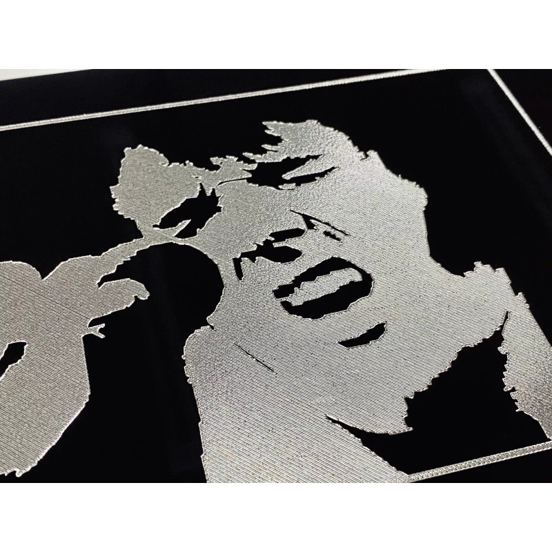Diamond Etched Products Engraved ELVIS PRESLEY Car Tag Diamond Etched