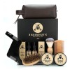 Kit De Cuidado De Barba Para Hombres, 9 Piezas, Regalo Único
