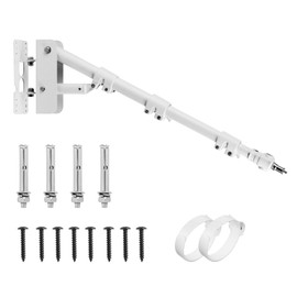 Selens Wall Mount Ring Light 39.37''/100cm with 180° Swivel Boom Arm for Beauty Salons, Barber, Tattoo, Live Streaming, Recording, White