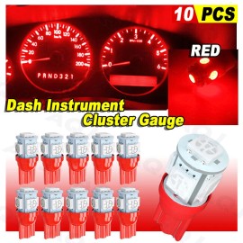 shyfrult Dash Instrument Cluster Red LED LIGHTS KIT Fits 87-95 Jeep Wrangler YJ