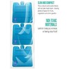 3Pcs Mini Reusable Travel Ice Freezer Blocks for Picnic Lunch