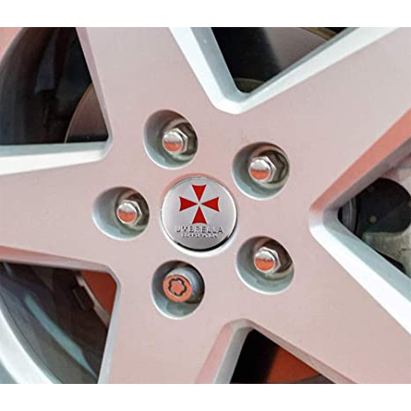 4 x Wheel Hub Caps Protector Shield Wheel Hub Cover