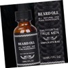 Healeved Bottle of Nourishing Male Whiskers Oil for Daily Beard