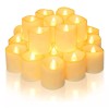 RIVERSOFY 48 Velas Decorativas Batería Luz Led Para Boda Fiesta