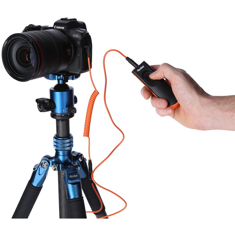 Rollei Cable Shutter Release for Sony, Ergonomically Designed Wired Shutter