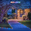 JMEXSUSS 2 * 200 LED Solar Rope Lights, 66ft IP