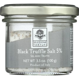 Selezione Tartufi 5% Black Truffle Salt, 3.5 Ounce