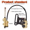 Rear Disc Hydraulic Brake Master Cylinder Caliper works with 70cc-150cc