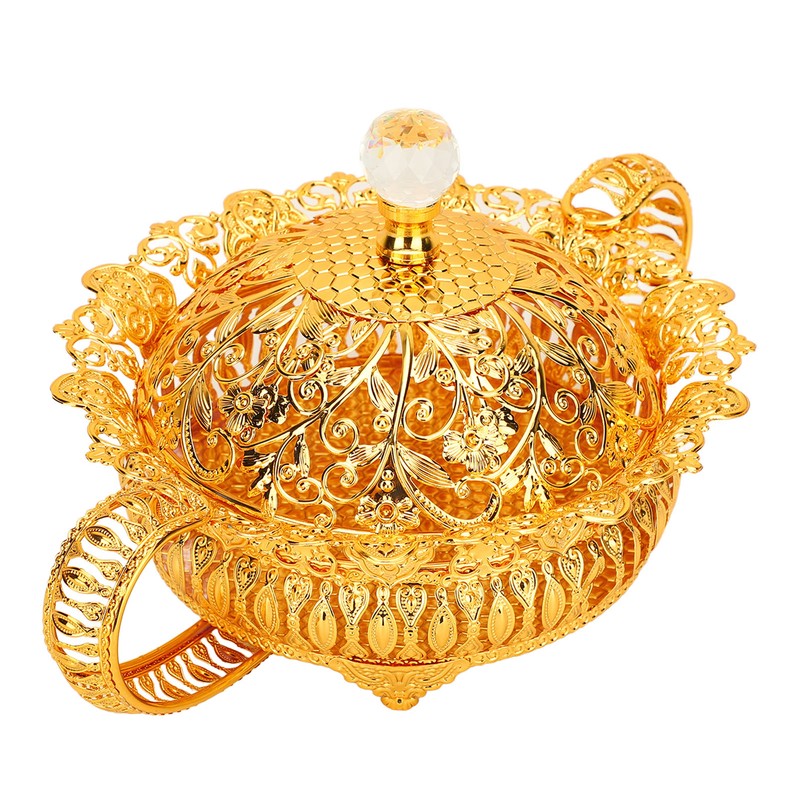 European Style Metal Fruit Plate Set Decorative Multifunctional Fruit Platter