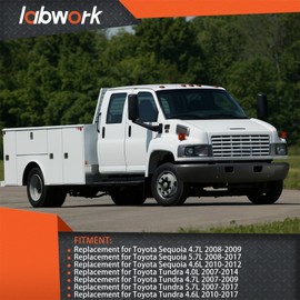 labwork 4pcs ABS Wheel Speed Sensor Front Rear Replacement for Tundra 2007-2017 4.0L 4.6 4.7 5.7L 89543-0C020 89542-0C020