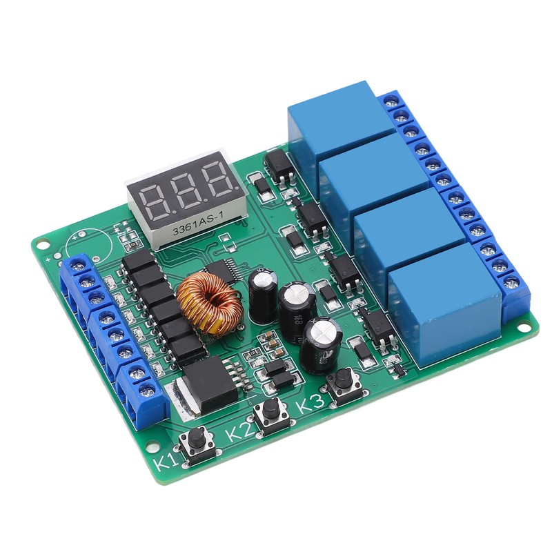 4 Way Relay Module Programmable Reversible Relay Control Module with