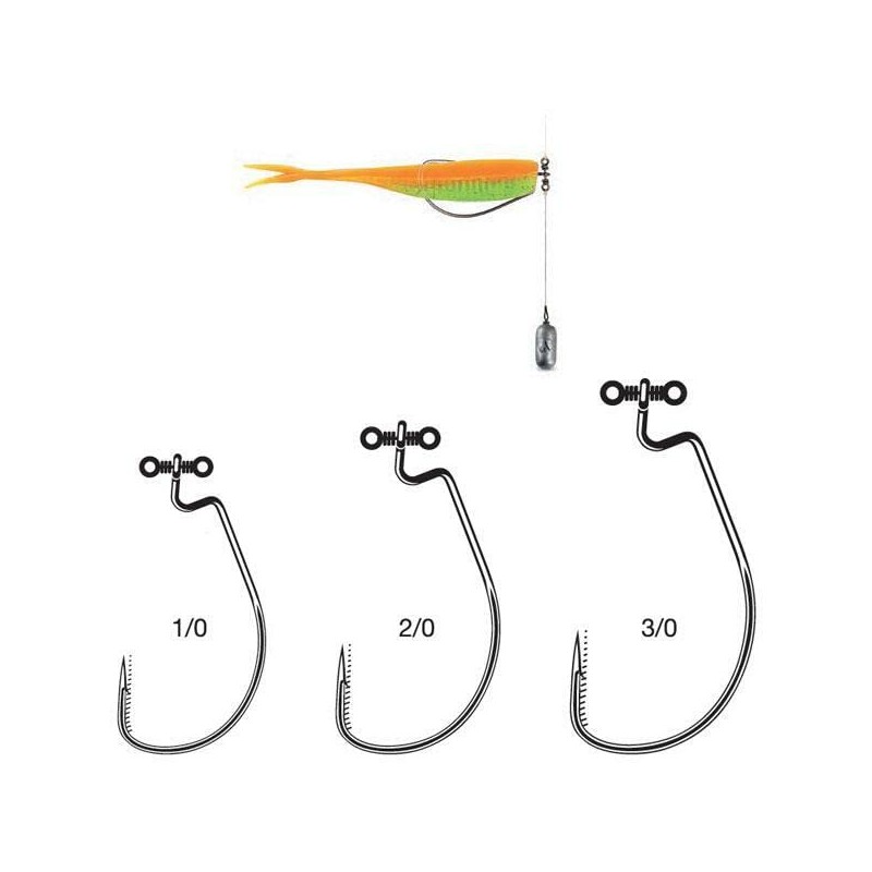 VMC TEXAS HOOK MYSTIC PREDATOR SPINSHOT WIDE GAP 7342 SH