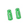 A ABSOPRO Tire Valve Caps French Dust Covers for Bicycle