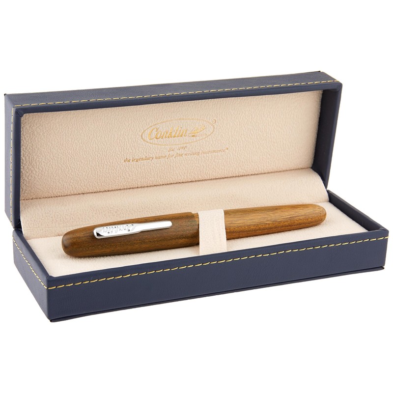 Conklin All American Pau-Preto/Chrome Limited Edition 898 Fountain Pen -