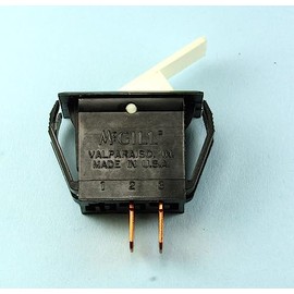 MOMENTARY SPST N.C. Door Lever Rocker Paddle Switch, 16A @ 125 VAC; Compatible with McGill