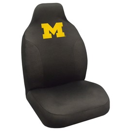 FANMATS 14994 Michigan Wolverines - Funda de Asiento Bordada