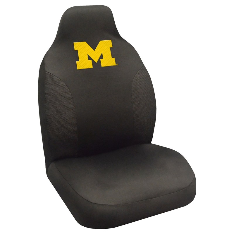 FANMATS 14994 Michigan Wolverines - Funda de Asiento Bordada