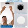 PATIKIL 135mm / 5.3" Diameter Metal Ceiling Hole Cover Plate,