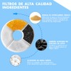 8 PCS Filtros para Fuente de Gatos con Resina y