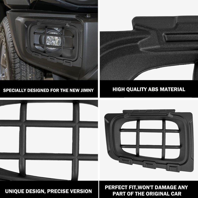 Archaic Front Fog Light Protector for Suzuki Jimny Sierra JB74