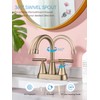 Cobbe Bathroom Faucets for Sink 3 Hole, 4 Inch with