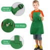 Sinland Kids Apron with Pocket 2 Pack Children Chef Apron