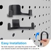 EEEKit 6PCS Heavy Duty Garden Tool Storage Hooks, J U