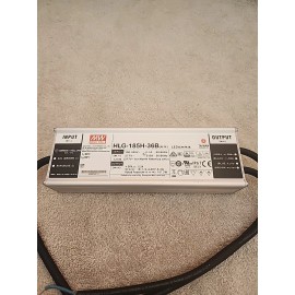 MEAN WELL HLG-185H-36B LED POWER SUPPLY  100-240 VOLT NEW