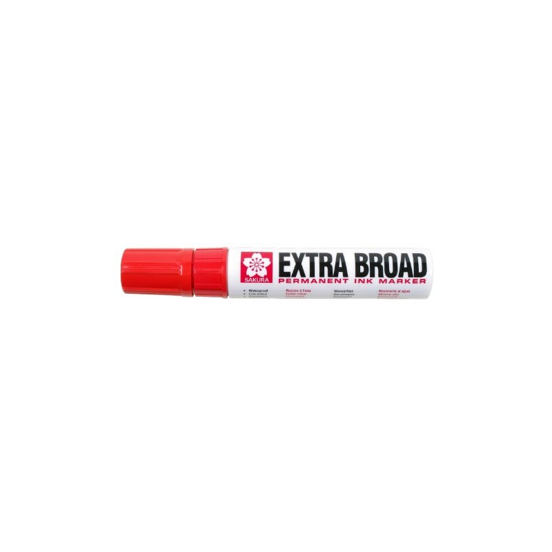 Sakura Extra Broad Permanent Ink Marker, Red