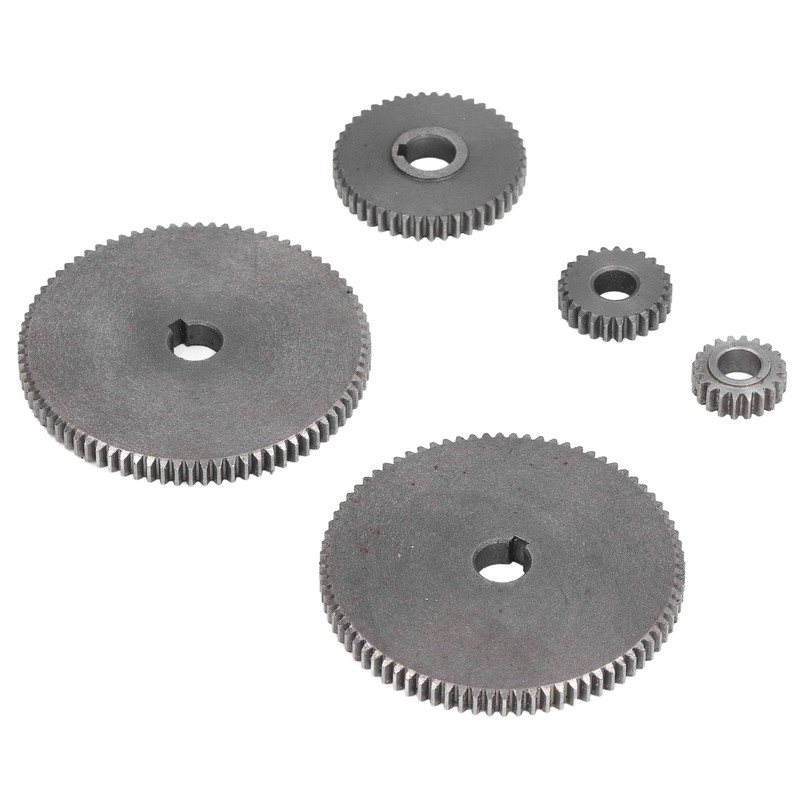 5Pcs Lathe Gear Metal Mini T80 T45 T25 T20 Accessory
