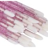 100 Microbrush+50 Lip Brush+50cepillos Para Pestañas Glitter El Color Se