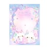 Coolia Sticker Notebook for Girls - Milky Shy Cat