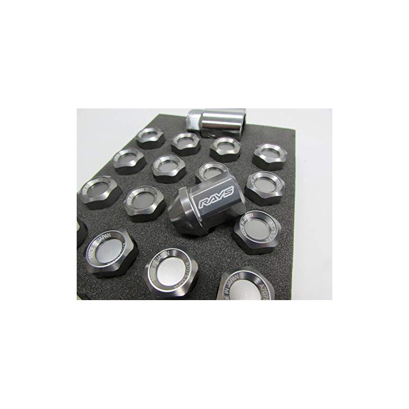 RAYS 74020001119GM Duralumin Lock & Nut Set for L32 4H
