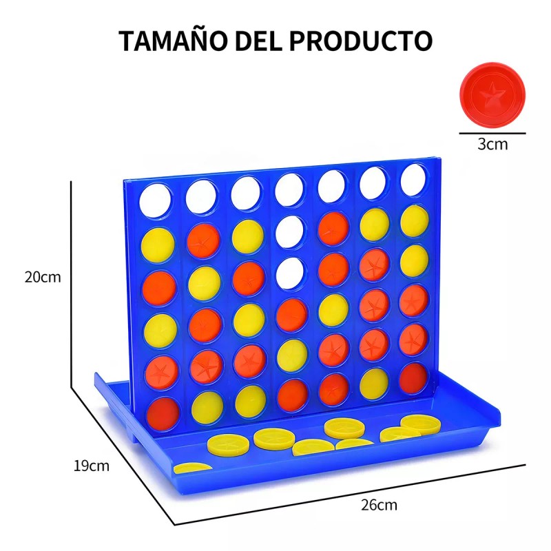 Show Me Juego De Mesa Gaming Clásico Conecta 4