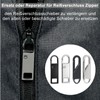 5# 20 Piece Zip Repair Kit Pull Tabs Replacement Zipper