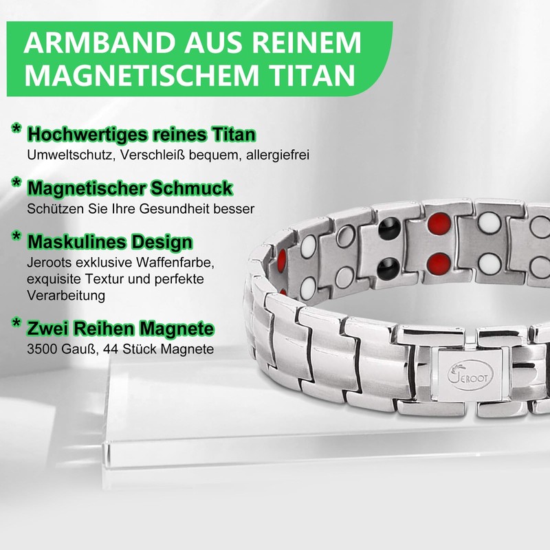 JEROOT Magnetic Bracelet for Men