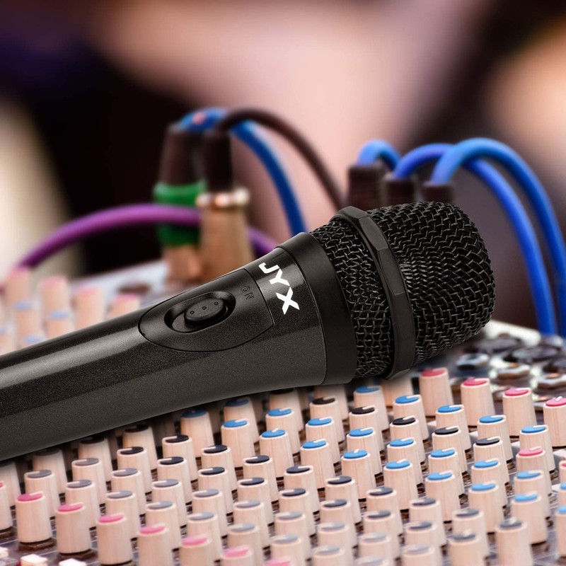 JYX Karaoke Dynamic Microphone Unidirectional PA System Speaker Conference/Karaoke/Speech 6.35mm