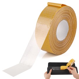 Maxmoc Carpet Tape, 20 m x 3 cm, Extra Strong Double-Sided Tape, Transparent Non-Marking Carpet Tape, Double-Sided for Carpet, Photo, Wall, Home and Professional Use