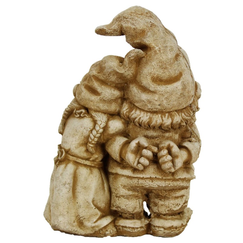 Love Gnomes Garden Statues Concrete Garden Gnomes Cement Gnomes Gnomeo