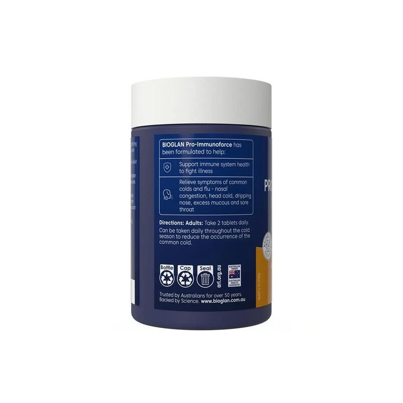 Bioglan Pro Immunoforce 60 Tablets