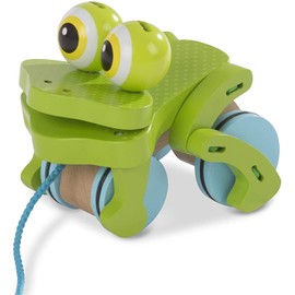 Melissa & Doug Frolicking Frog Pull Toy
