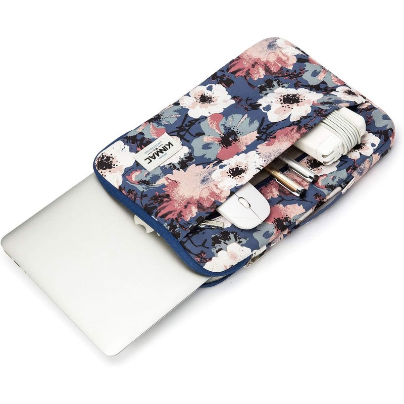 Kinmac 360° Fully Padded Water Resistant Laptop Sleeve Case for