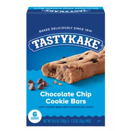 Tastykake 〽️ New Exclusive Tastykake Soft Chocolate Chip Baked Cookie Bars 10.5oz