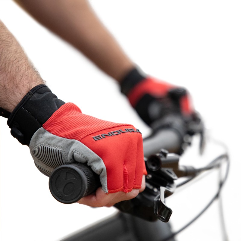 Endura Men's Hummvee Plus Mitt II Gloves, Red, M