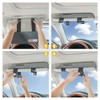 Car Visor Extender, FULLONG Car Visor Sunshade Extender for Front