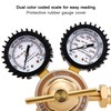BETOOLL Nitrogen Regulator with 0-600 PSI Delivery Pressure Equipment Brass