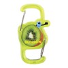 Tees Factory PS-5546173KF Puppet Sunsun Twin Carabiner Holder, Kiwi Fruit,